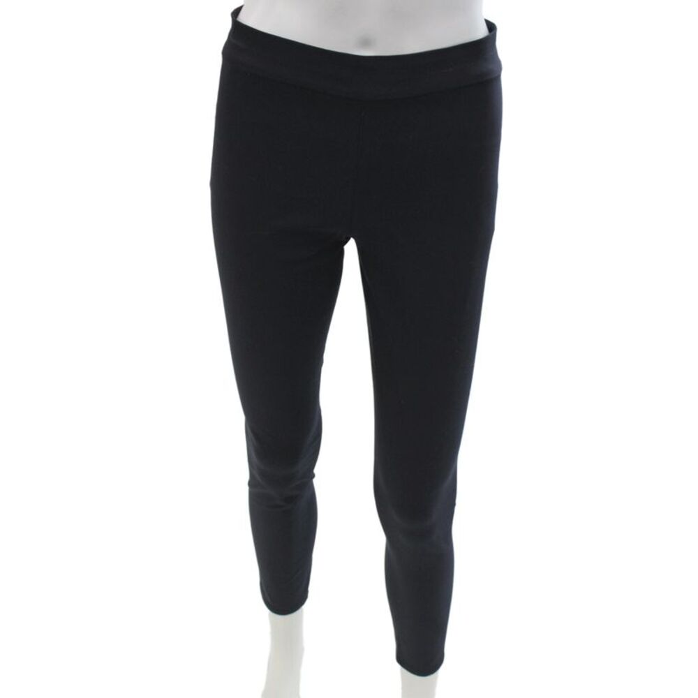 The Row Womens Ankle Leggings Black Cotton Size XS